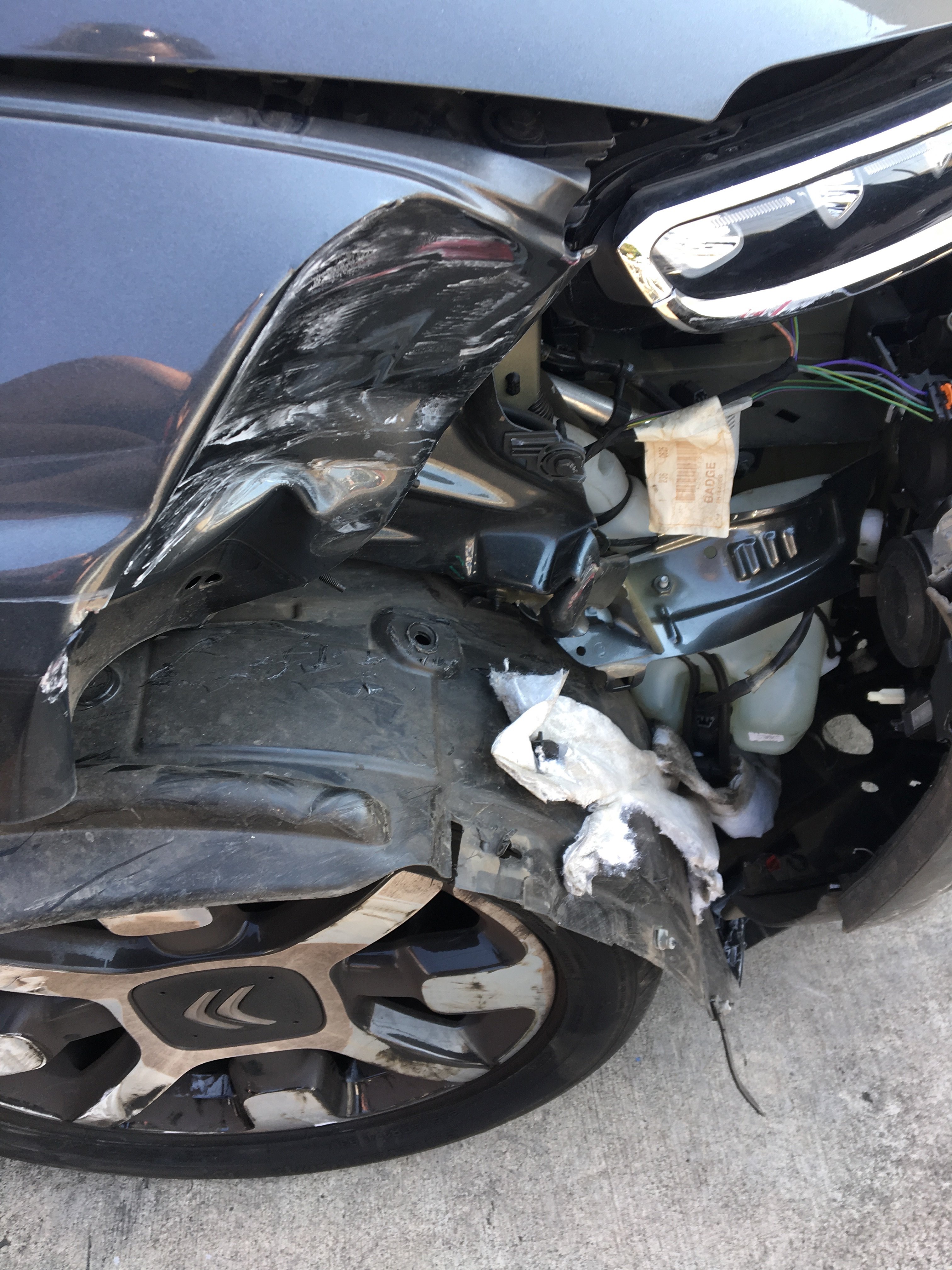 St-Denis: Un chauffard provoque un accident non loin du commissariat Malartic et prend la fuite
