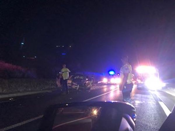 ? Impressionnant accident dimanche soir à la Saline-les-Bains 