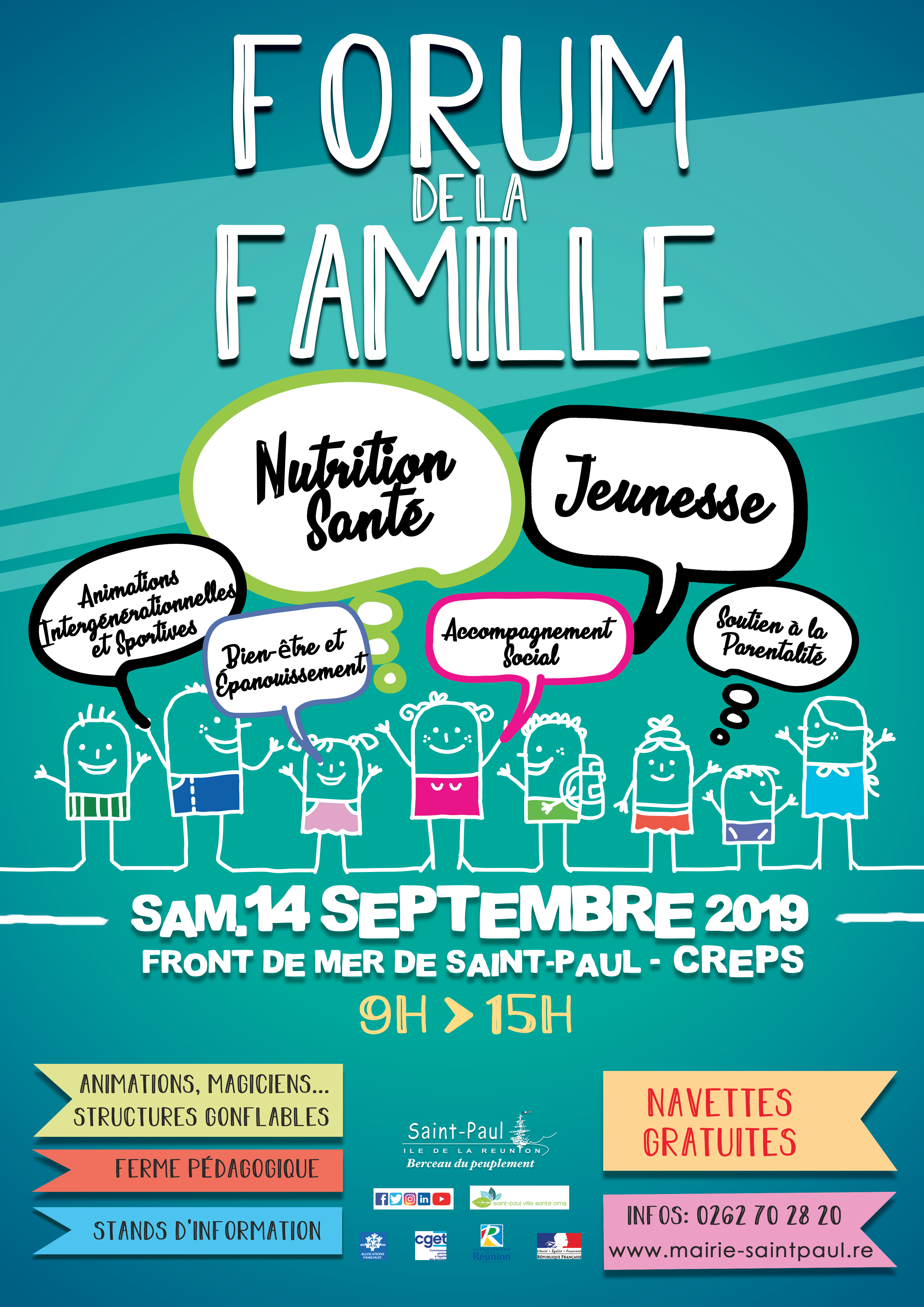 Préparez-vous à la troisième édition du Forum de la Famille