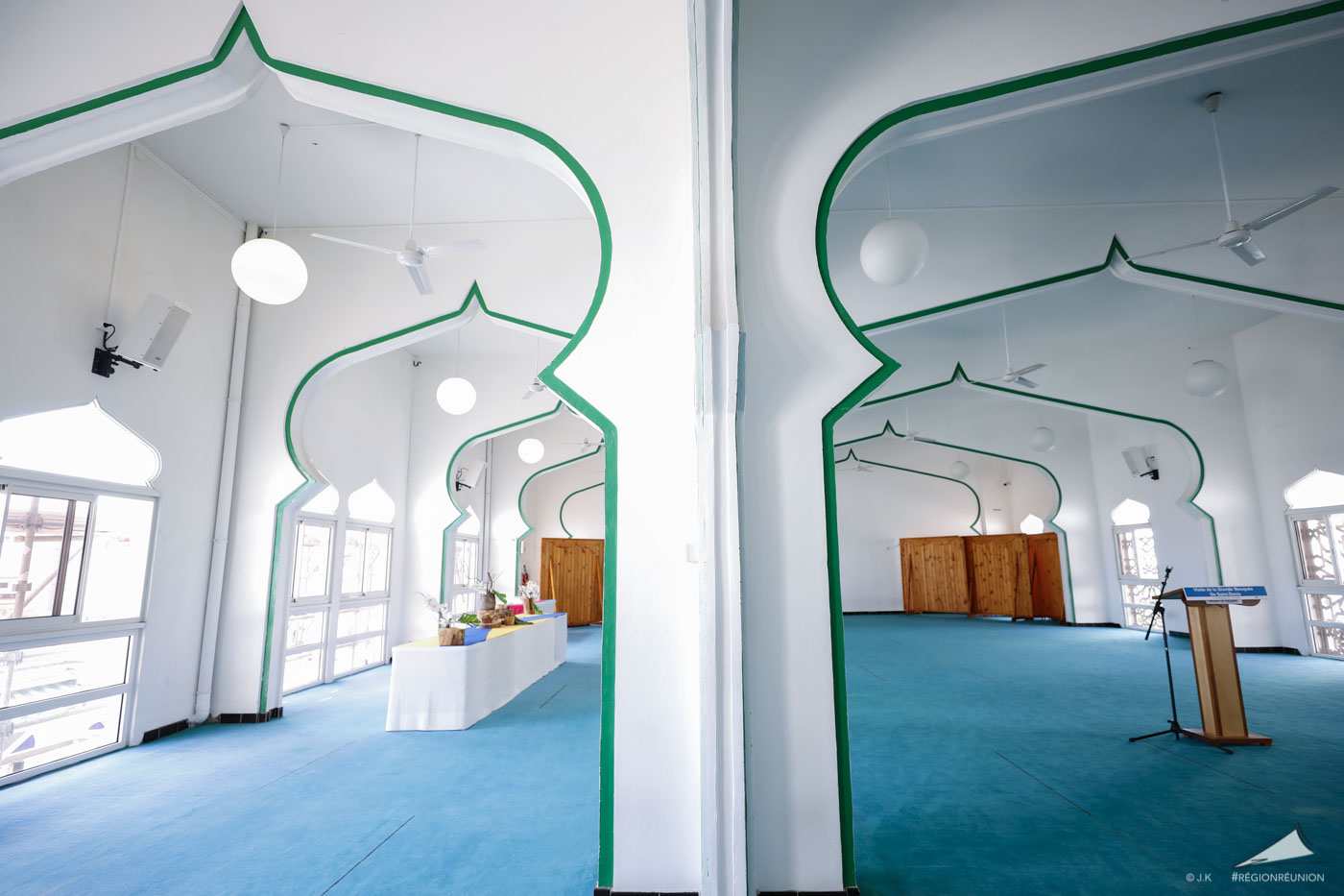 Visite de chantier de la Grande Mosquée de Saint Denis