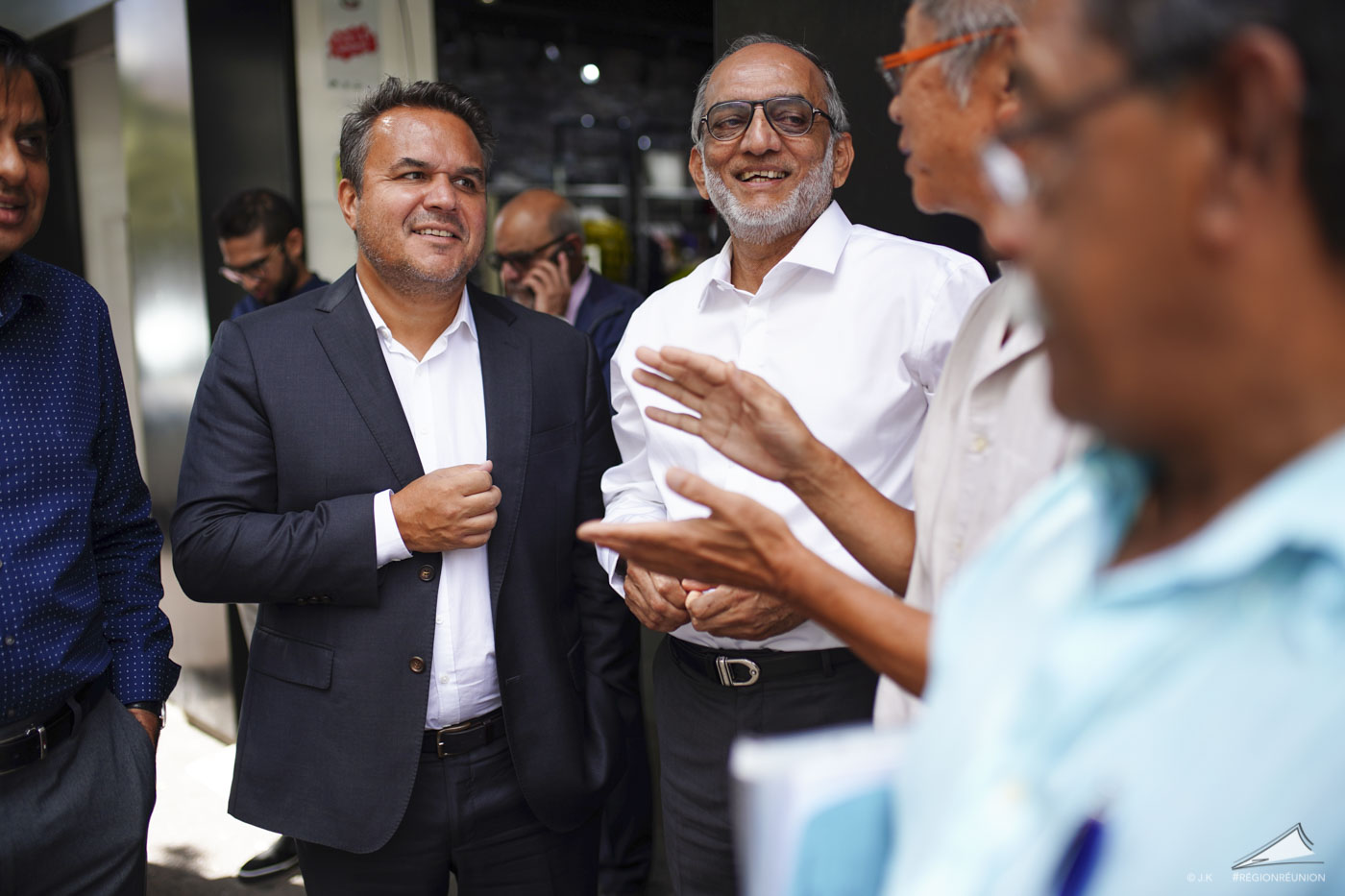 Visite de chantier de la Grande Mosquée de Saint Denis