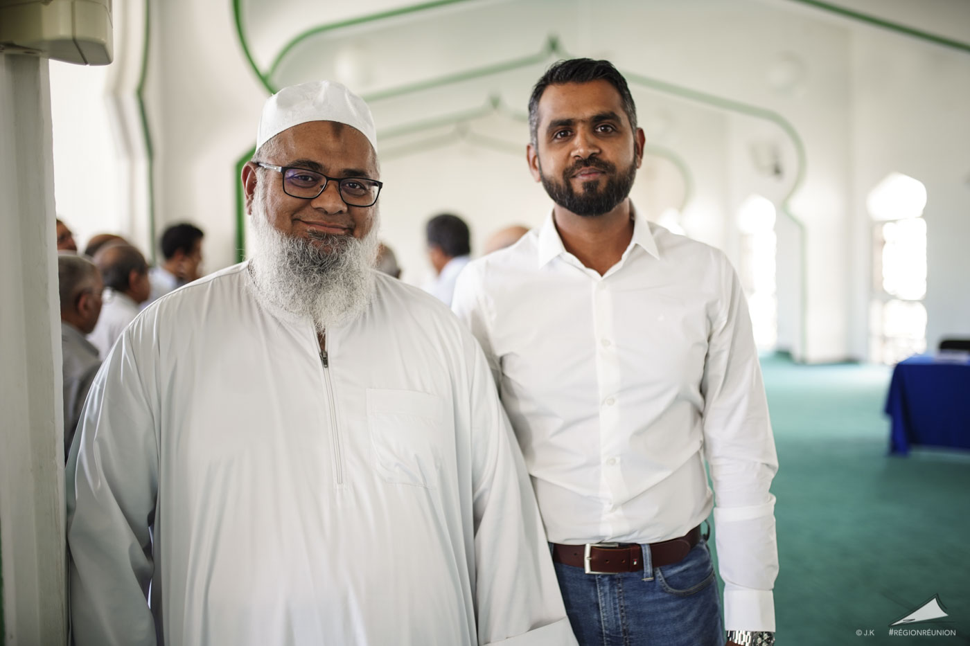 Visite de chantier de la Grande Mosquée de Saint Denis