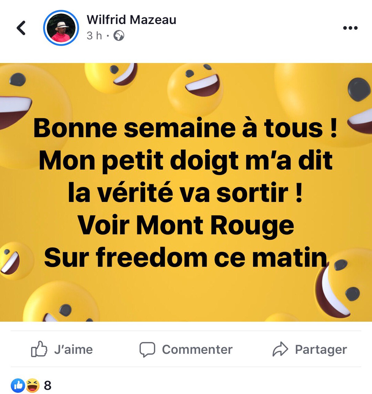 (Pierrot Dupuy) Le faux qui prouve la collusion entre Freedom et les nervis du net de Gilbert Annette