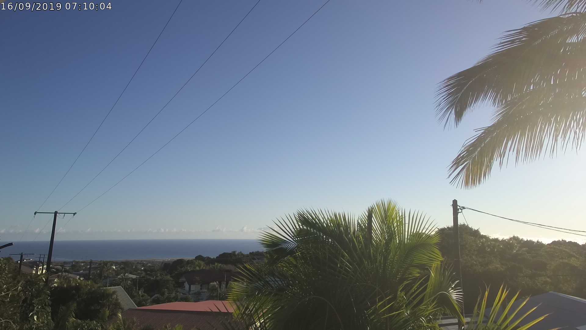 Beau lundi au soleil mais mini épisode d'hiver austral mardi et mercredi