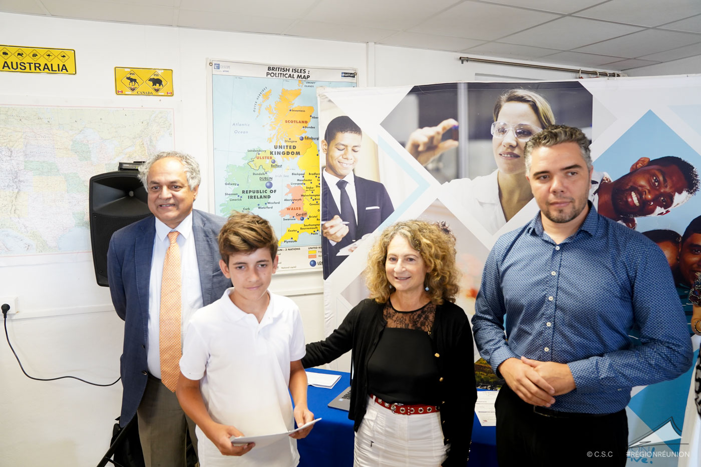Remise des bons POP 2019/2020 et visite de l’arboretum du lycée Évariste de Parny
