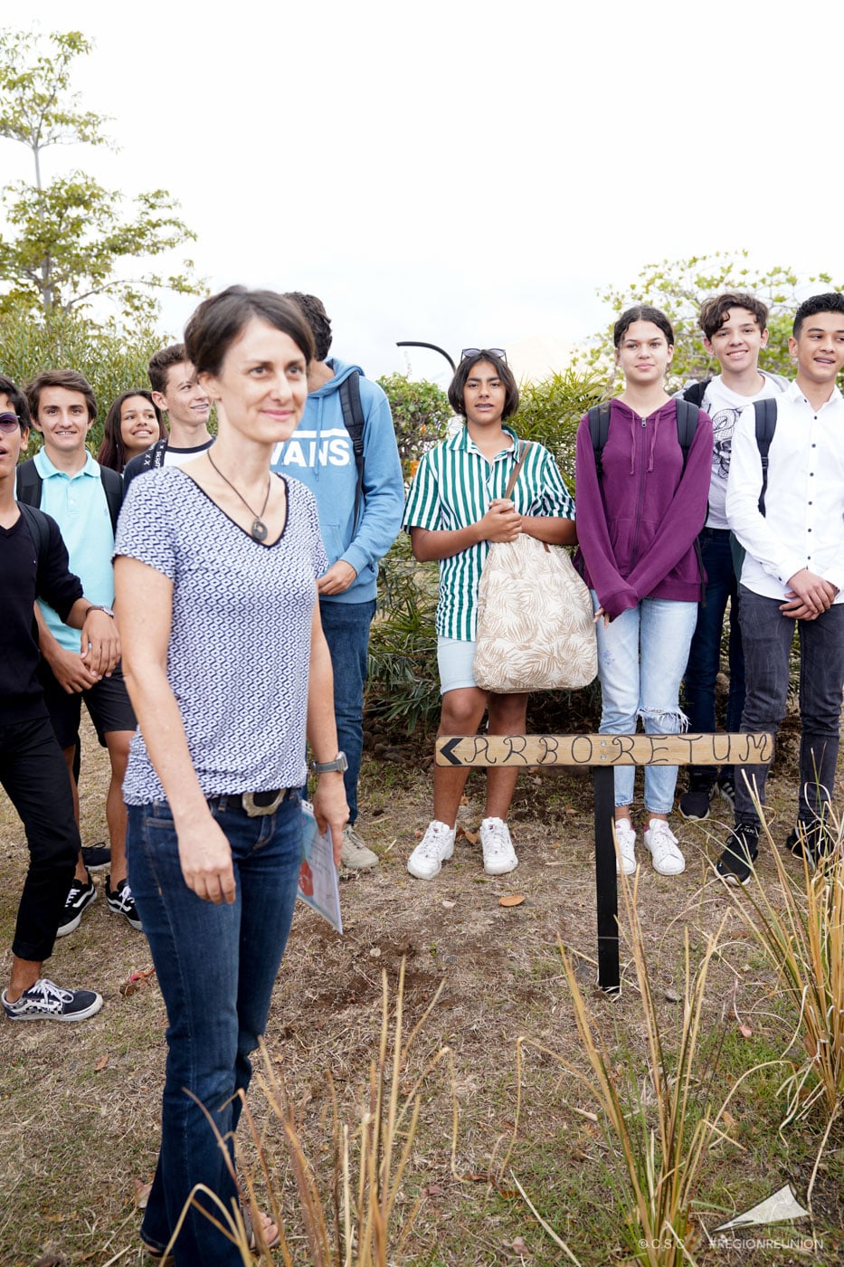 Remise des bons POP 2019/2020 et visite de l’arboretum du lycée Évariste de Parny