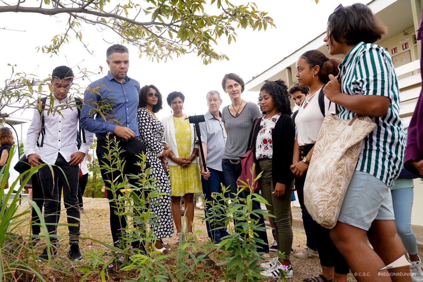 Remise des bons POP 2019/2020 et visite de l’arboretum du lycée Évariste de Parny