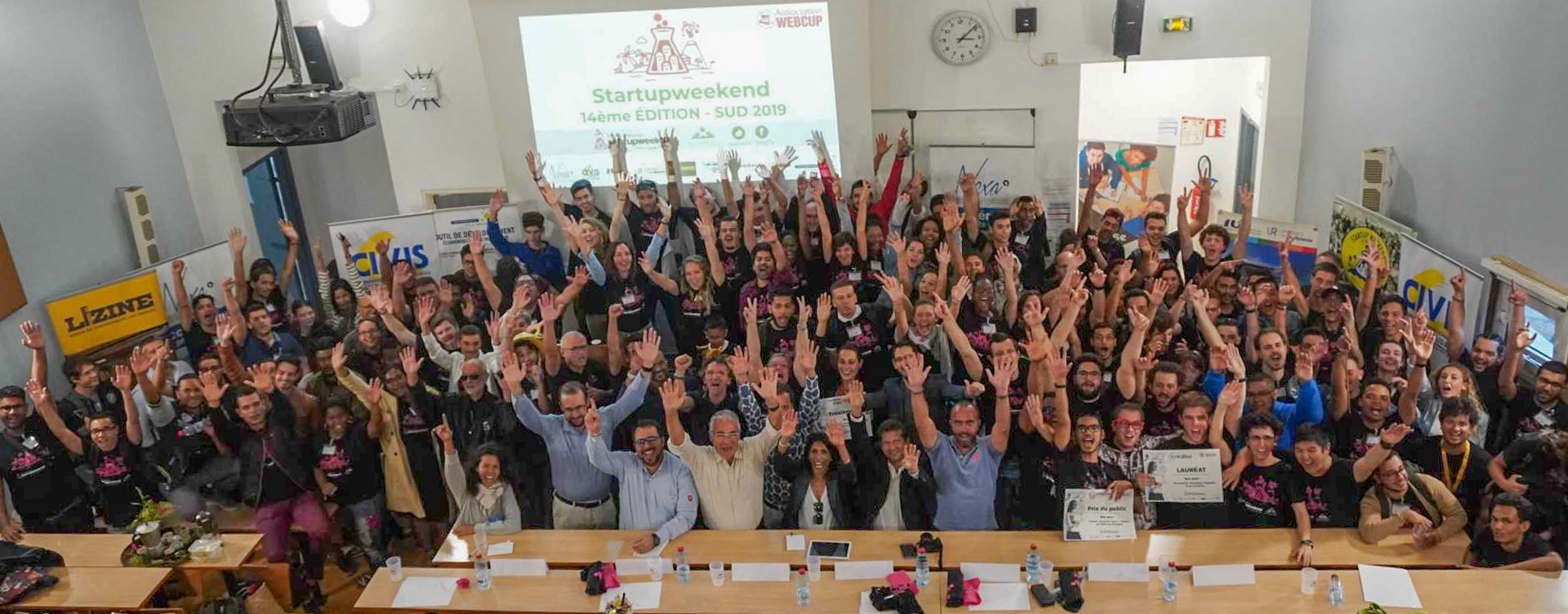 CertiFaced, système de reconnaissance faciale, remporte le 1er prix du Startupweekend !