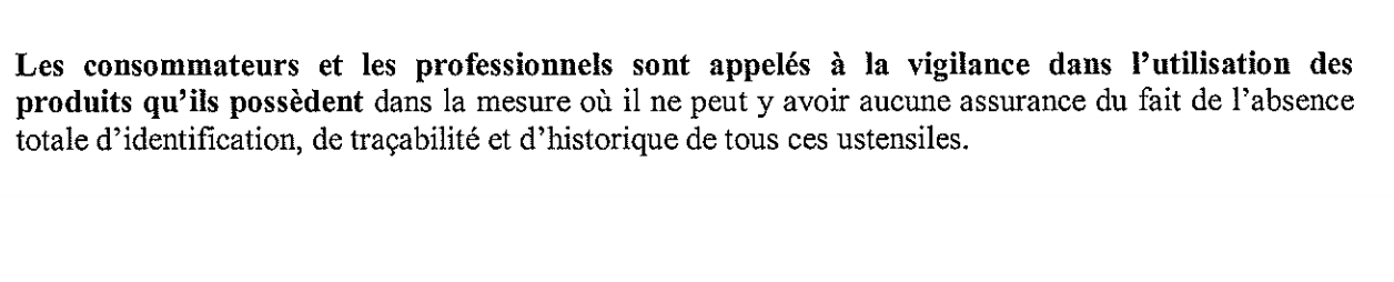 Trop de plomb dans les marmites malgaches