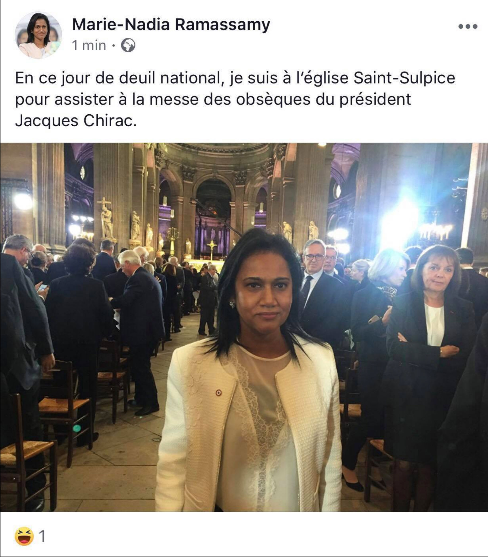 (Pierrot Dupuy) Nadia Ramassamy : Quel manque de décence !