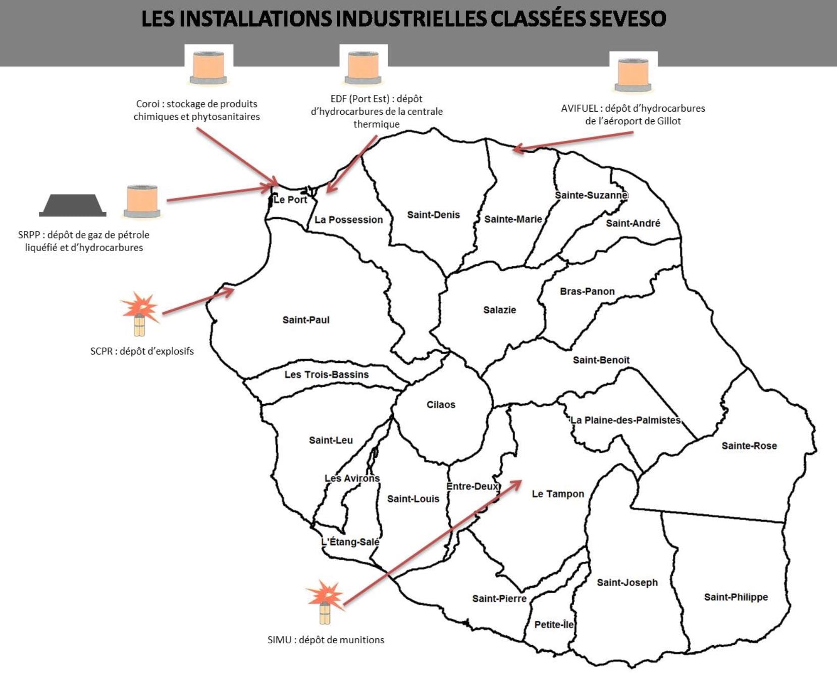 Risque industriel : Les Réunionnais vivent-ils à proximité d'un site SEVESO ?