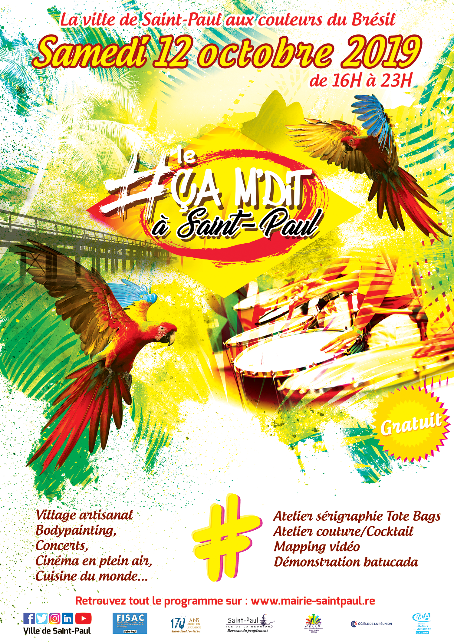 Le #Çam’dit à Saint-Paul revient en centre-ville