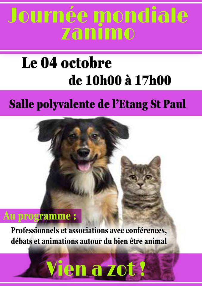 Conférences et débats autour du bien-être animal ce vendredi à St-Paul