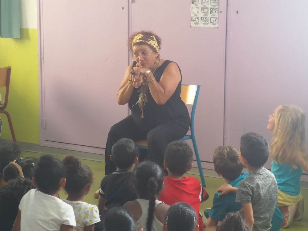 Kriké Kraké dans les écoles de Saint-Paul pour le Festikal