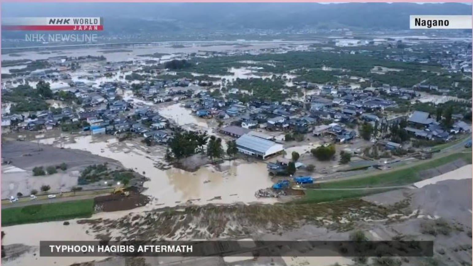 CYCLONE: Hagibis fait au moins 50 morts au Japon, inondations et glissements de terrain meurtriers