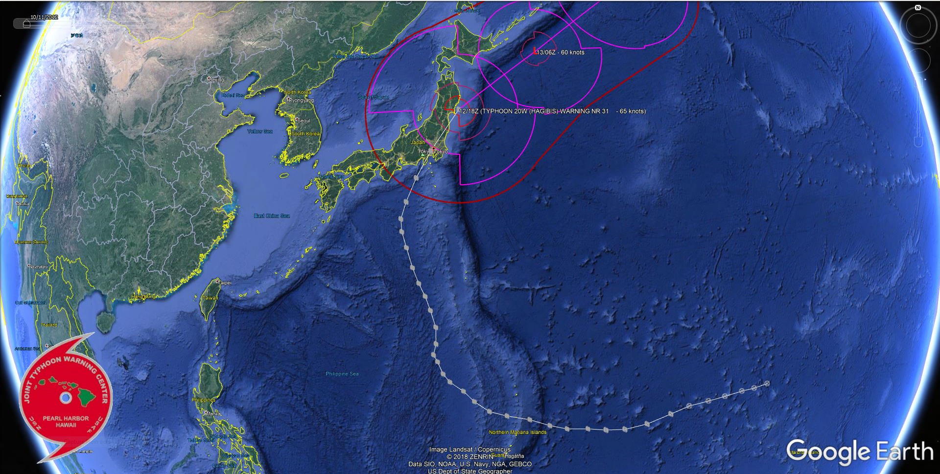 CYCLONE: Hagibis fait au moins 50 morts au Japon, inondations et glissements de terrain meurtriers