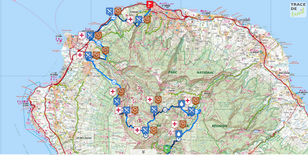 Le Trail de Bourbon: 112 km de course avec 6468 mètres de dénivelé positif