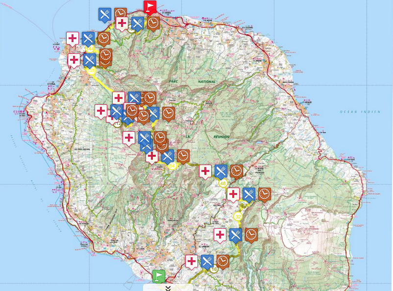 Découvrez le parcours et les favoris de la Diagonale des fous 2019