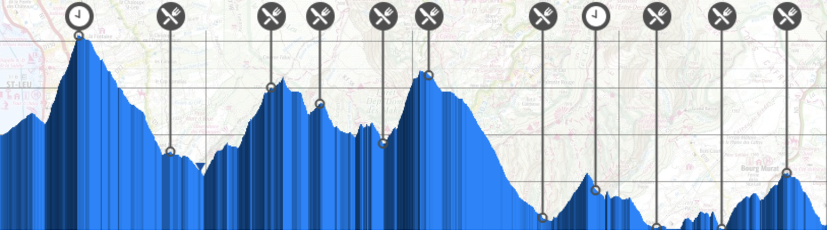 Top départ du Trail de Bourbon ce vendredi soir depuis Cilaos
