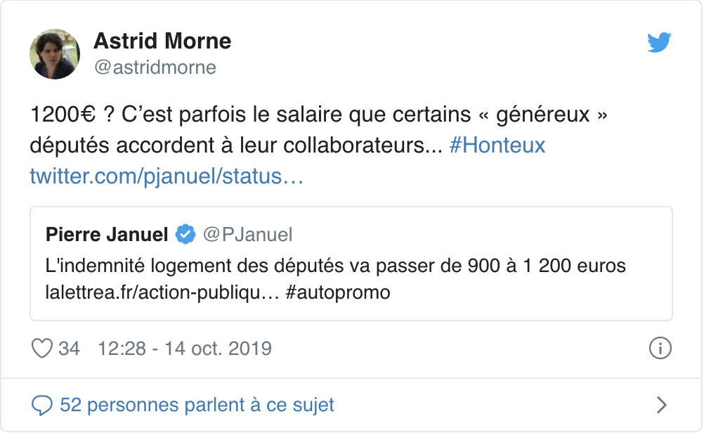Paris : Les indemnités de logement des députés augmentent de 33%
