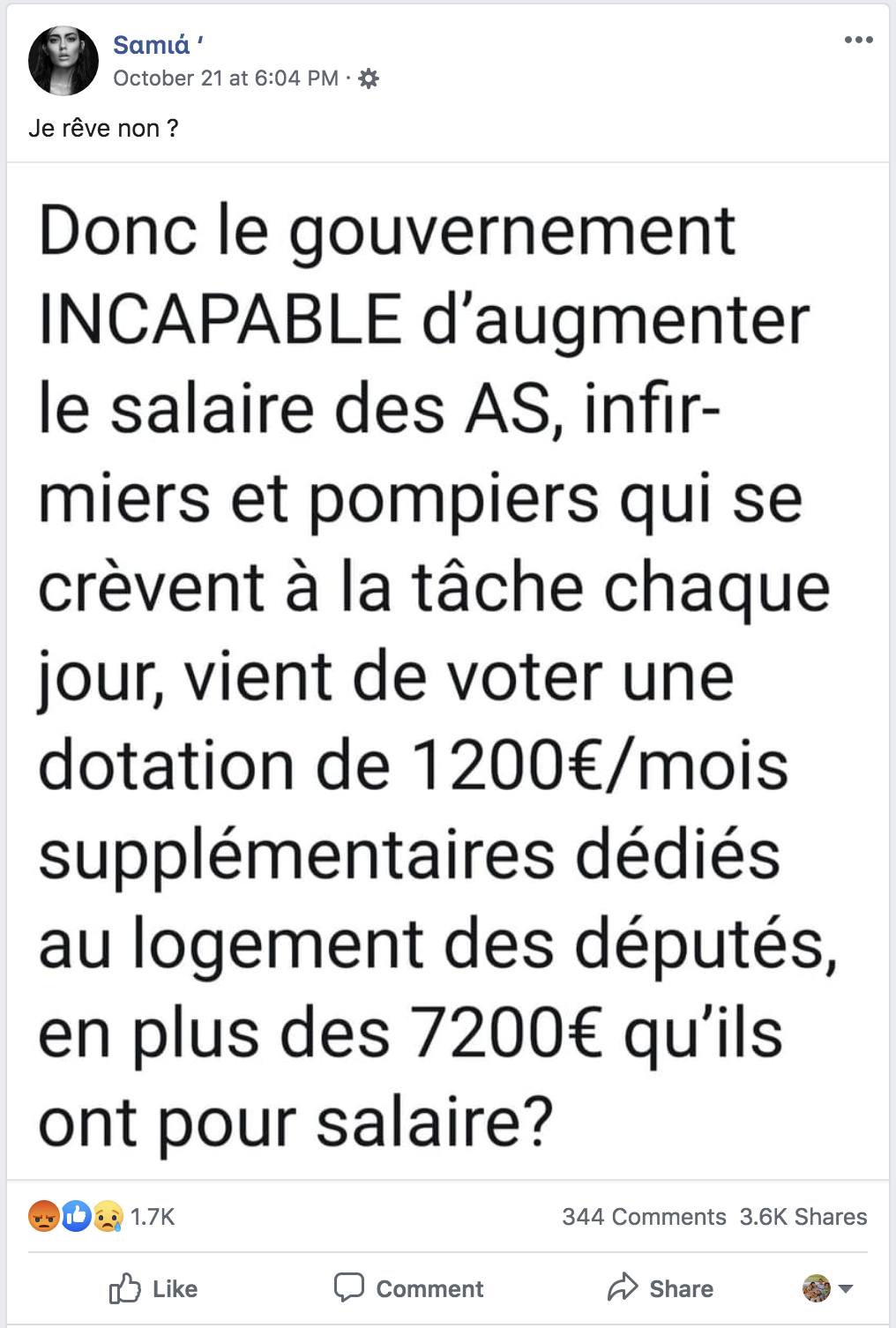 Paris : Les indemnités de logement des députés augmentent de 33%
