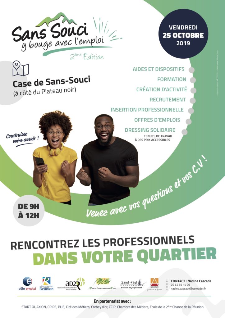 Prêts pour la 2ème édition de Sans Souci y bouge avec l’emploi ?