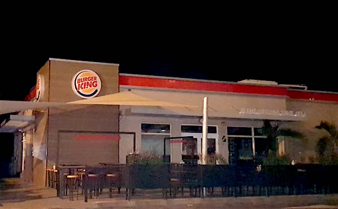 Tentative de pillage du Burger King du Chaudron