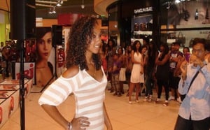 Le casting Elite Model Look fait une halte à Sainte-Marie