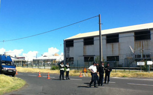 Une vingtaine de camions bloque la SRPP: