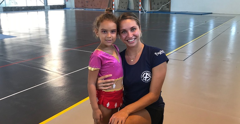 “À La Réunion, les gymnastes ont du potentiel”