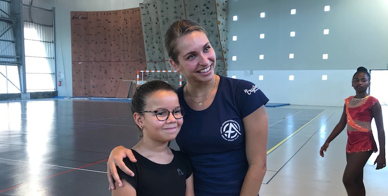 “À La Réunion, les gymnastes ont du potentiel”