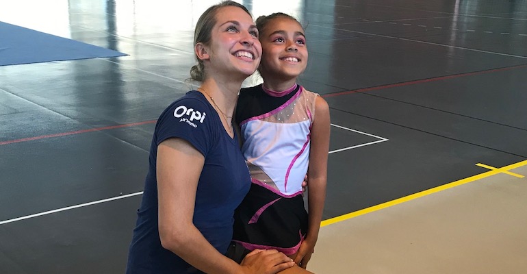 “À La Réunion, les gymnastes ont du potentiel”