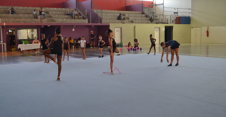 “À La Réunion, les gymnastes ont du potentiel”