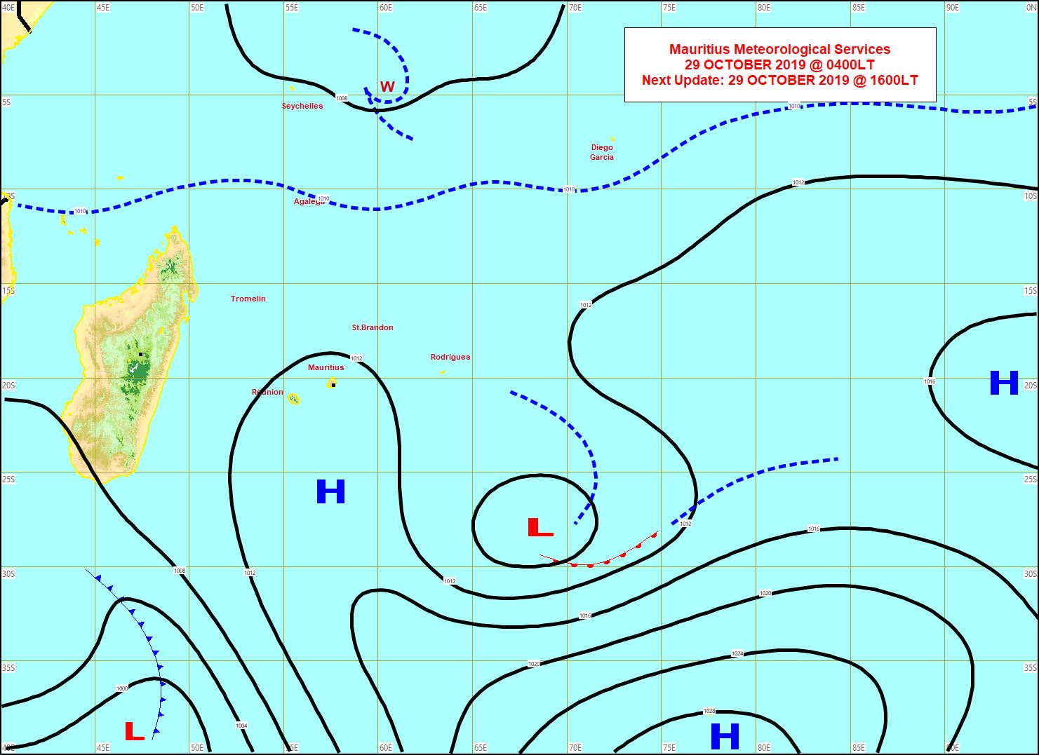 Le temps chaud persiste sur la Réunion et la région, fortes chaleurs à Mada