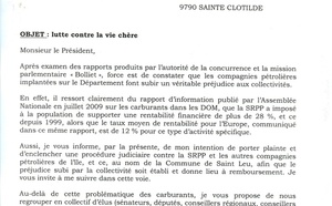 Vie chère: Thierry Robert invite tous les élus réunionnais à créer un collectif