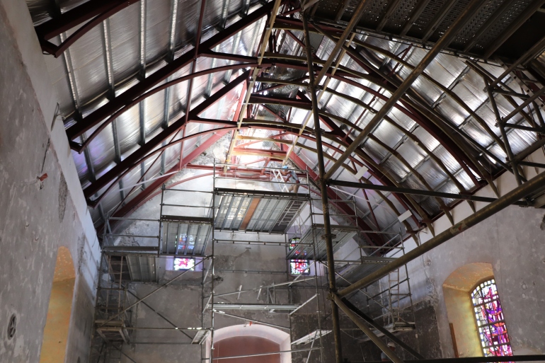 L’église de la Conversion de Saint-Paul récupère son clocheton