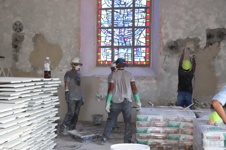 L’église de la Conversion de Saint-Paul récupère son clocheton