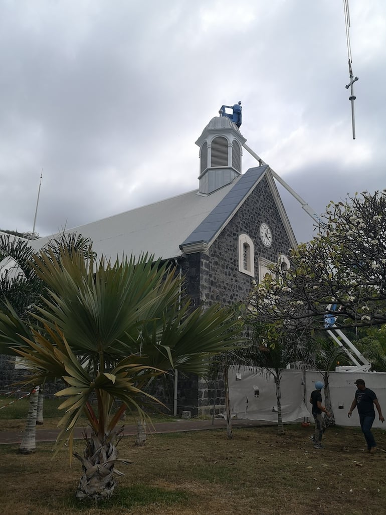 L’église de la Conversion de Saint-Paul récupère son clocheton