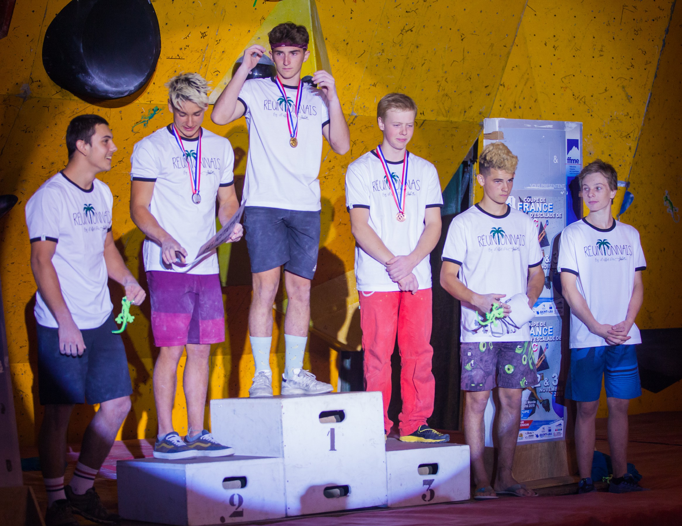 ? Coupe de France d'escalade en bloc: Les Réunionnaises sur le podium