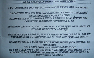 Ste-Suzanne: Des tracts de chasse aux traîtres dans les boîtes aux lettres