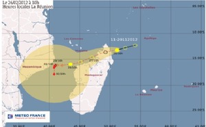 Une dépression tropicale à 965 km des côtes de la Réunion