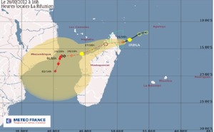 La tempête tropicale modérée baptisée Irina