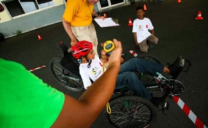 Félix Guichard: Challenge sportif inédit pour les marmailles de 1000 Sourires