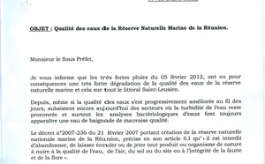 Pollution du lagon de St-Leu: Thierry Robert écrit au sous-préfet