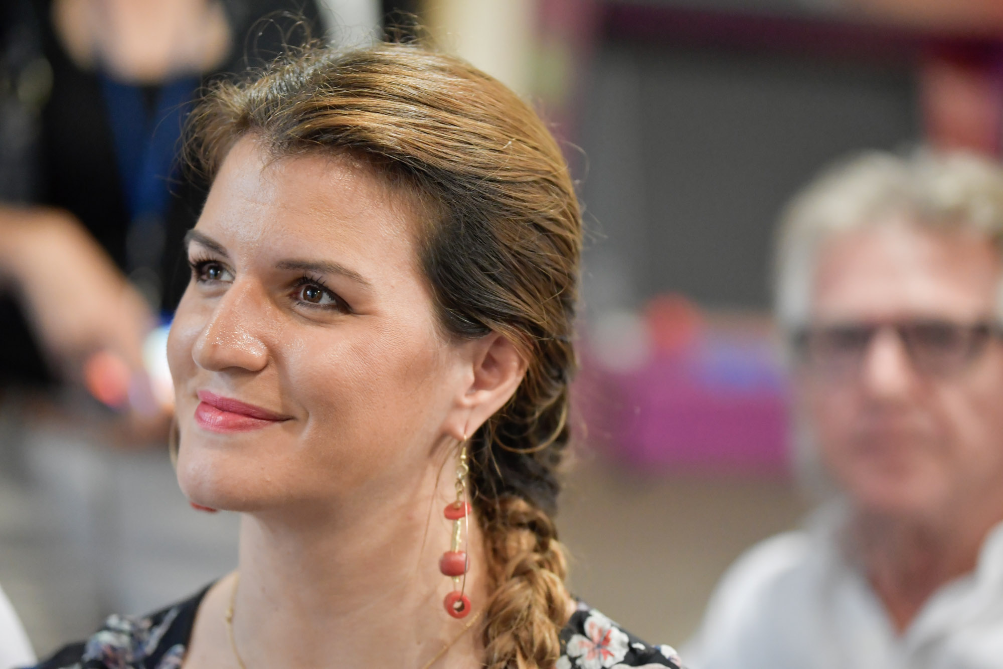 ?Marlène Schiappa en visite à la Kaz Famnbrik