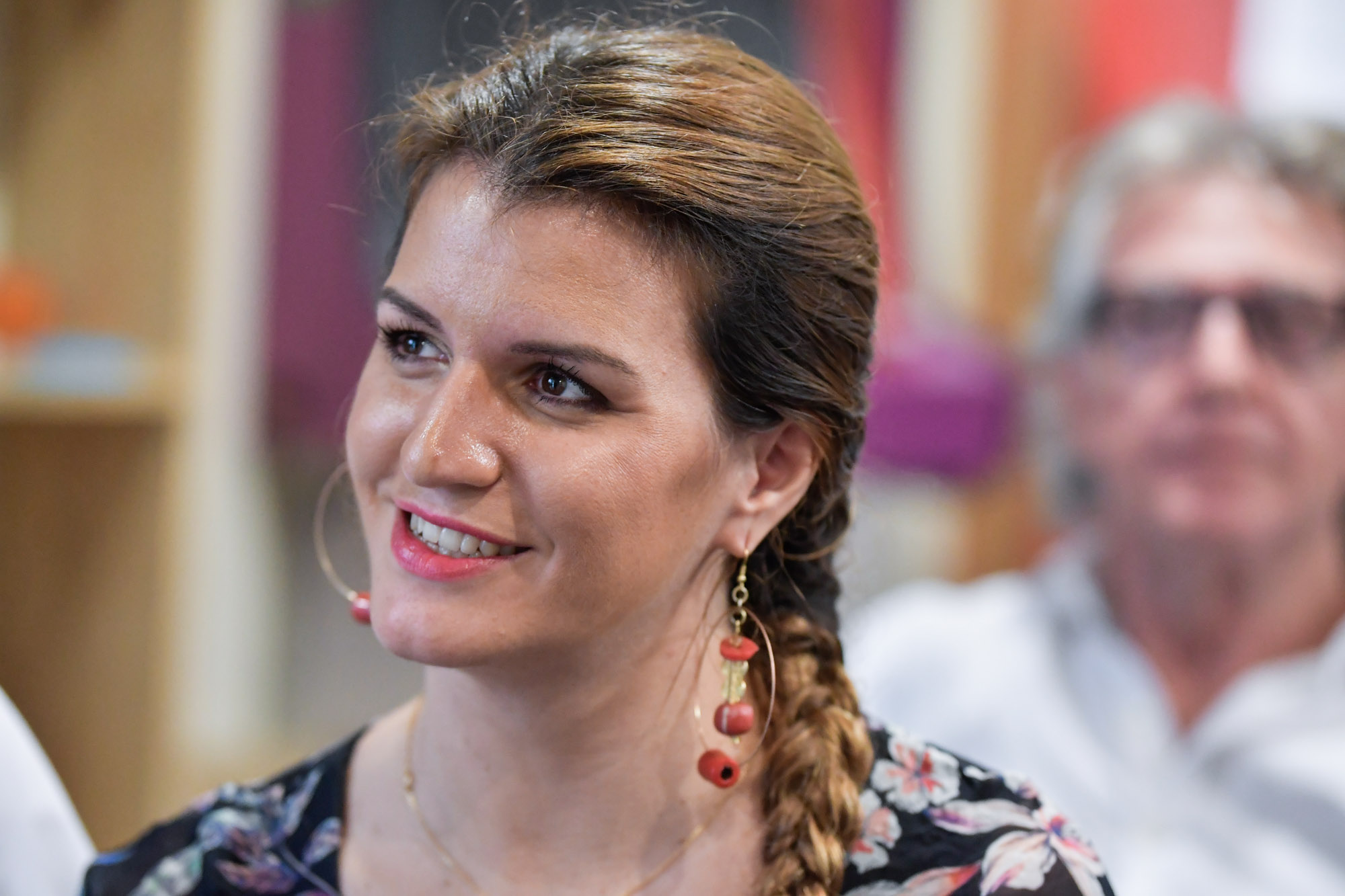 ?Marlène Schiappa en visite à la Kaz Famnbrik