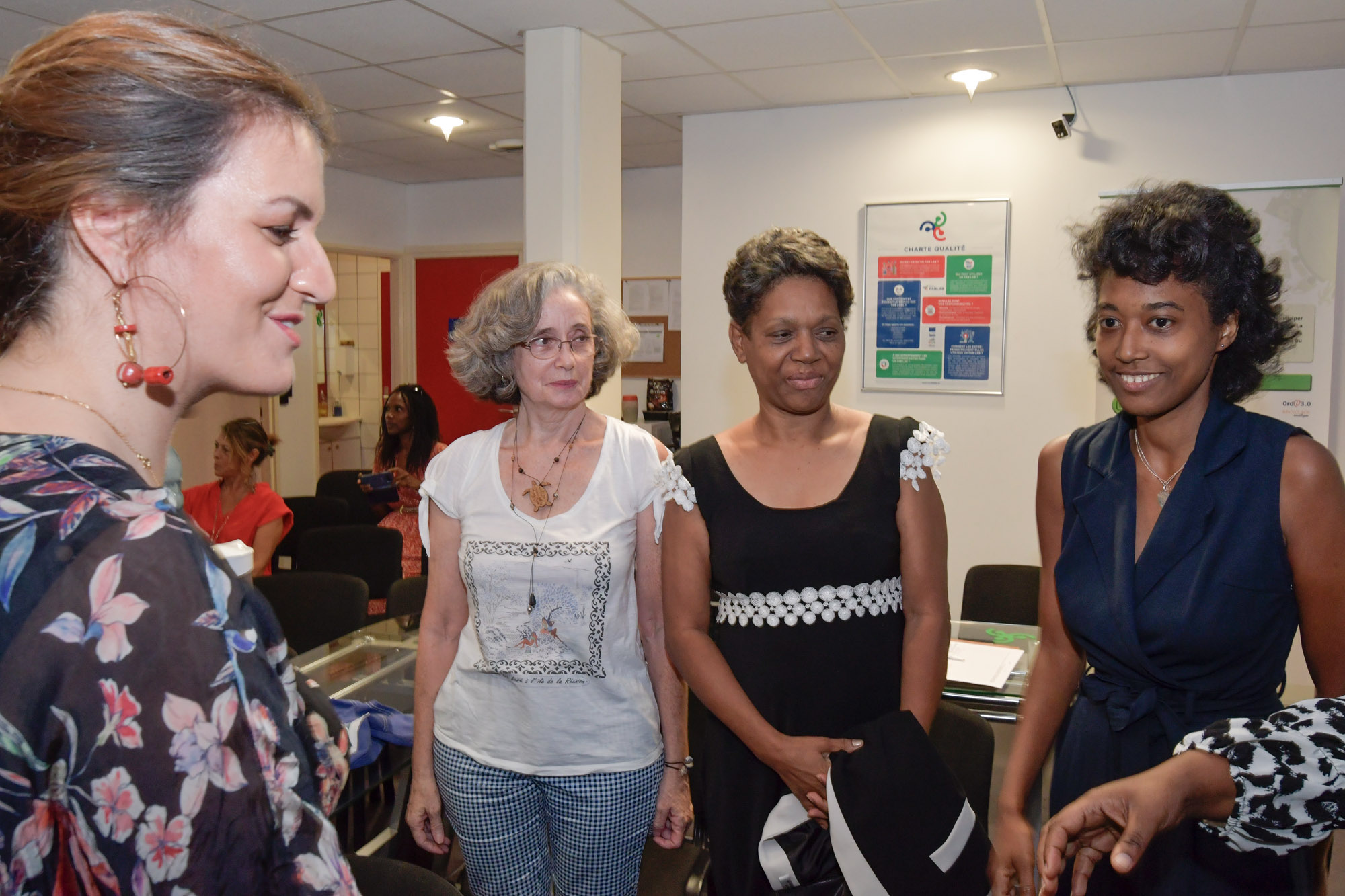 ?Marlène Schiappa en visite à la Kaz Famnbrik