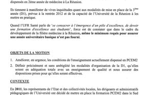 Les élèves et parents de la fac de médecine refusent un enseignement au rabais