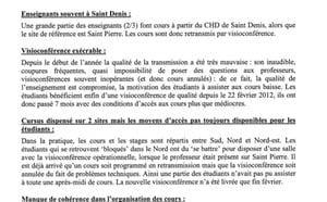 Les élèves et parents de la fac de médecine refusent un enseignement au rabais