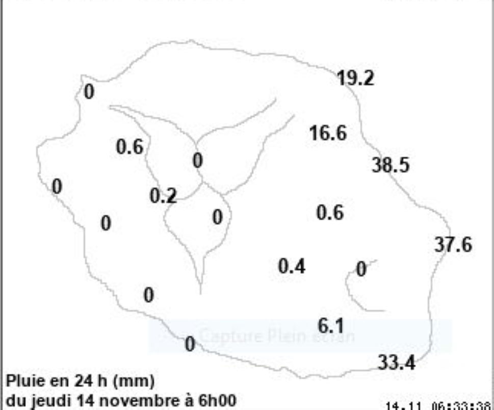 On surveille une zone d'instabilité entre Mada et la Réunion